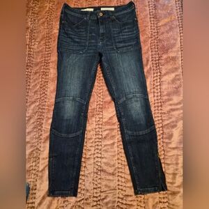 Pilcro and the Letterpress Highwaist Women's Dark Blue Skinny Jeans